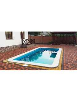 Композитный бассейн 6,15 х 3 х 1,68 "Нарвик" Franmer