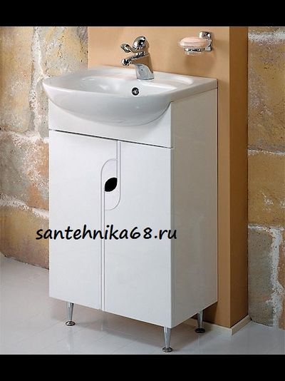 Тумбочка с раковиной Акватон ПАНДА 50 умывальник Акватоп 50