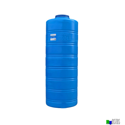 Емкость 1м3 (1000л) синяя вертикальная