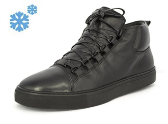 Зимние ботинки Balenciaga High Black Winter