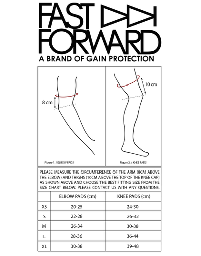 Комплект защиты на колени и локти GAIN FAST FORWARD ROOKIE