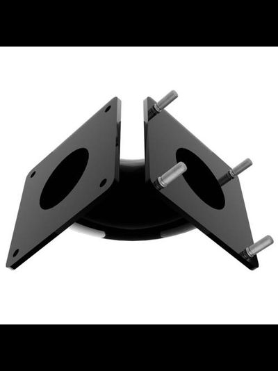 АДАПТЕР ОТВОД ПОД ПРЯМОЙ УГОЛ 90° для крепления коробок BOXFORCAM. Для систем видеонаблюдения и крепления видеокамер. (белая/чёрная)