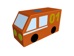 Мягкий модуль Фургон Пожарная Машина Romana в Воронеже