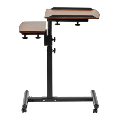 Стол многофункциональный Palma 60x40x62-96см, темное дерево, чёрный