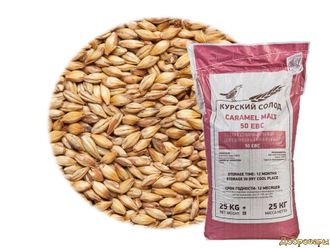 СОЛОД КАРАМЕЛЬНЫЙ (EBC 50) КУРСК , 100 гр