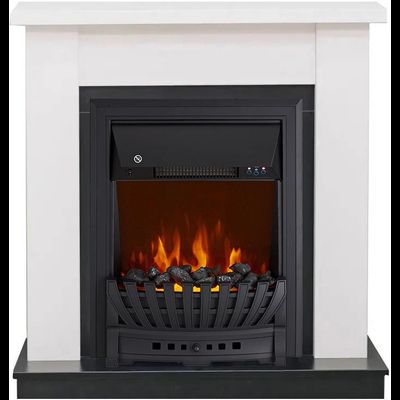 Электрокамин Baltimore WT с очагом Aspen Black