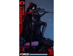 Баронесса  (G.I.Joe Series)  - Коллекционная ФИГУРКА 1/6 scale Cobrа Baroness (GD97009) - GDTOYS