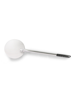 Лопата для пиццы круглая 23 см. l=122 см. алюминиевая с алюминиевой ручкой