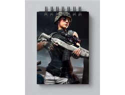 Блокнот PlayerUnknown’s Battlegrounds, PUBG, ПУБГ №13