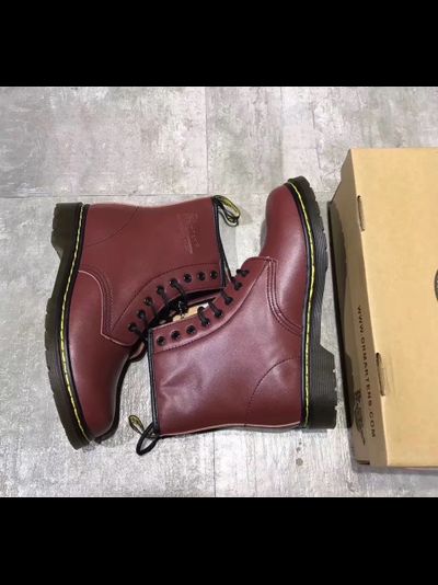 Dr Martens 1460 Serena Cherry Red С Мехом