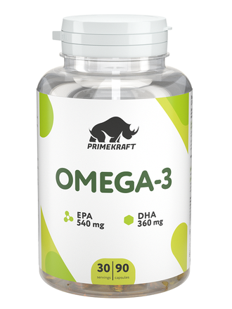 (Prime Kraft) Omega-3 1000 - (90 капс)