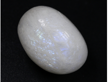 Лунный камень, Адуляр, галтовка, Индия (26*20*19 мм, 15 г) №26669
