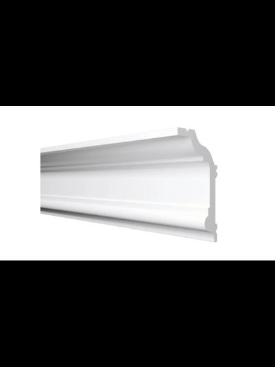 Потолочный плинтус DECOR-DIZAYN DD502, из дюрополимера, под покраску, ударопрочный, 2 метра