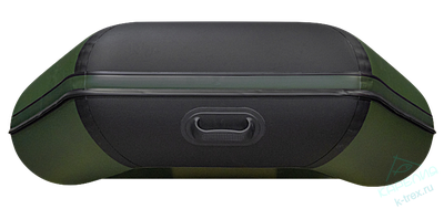 Лодка ПВХ Мастер Лодок Аква 3200С Слань-книжка Зелёный / Чёрный