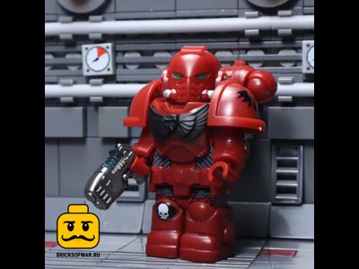 Конструктор фигурка Космодесантник, легион Кровавые Ангелы, Вархаммер 40000