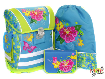 32739 Ранец школьный Erich Krause Ergo Bright Fantasy с наполнением