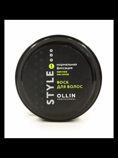 OLLIN STYLE Воск для волос нормальной фиксации, 75 мл