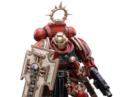 Примарис ветеран Кровавых Ангелов (Warhammer 40k) - КОЛЛЕКЦИОННАЯ ФИГУРКА 1/18 Pmaris Space Marines Blood Angels Bladeguard Veteran (JT2788) - JOYTOY