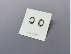 Серьги круги