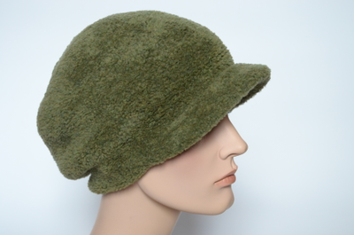 Vizio Италия 6962 W кепка зеленая с подкладом