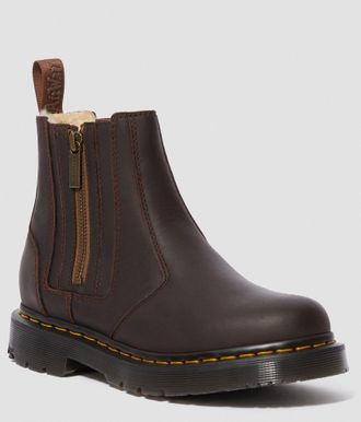 Зимние ботинки Dr. Martens 2976 ALYSON коричневые