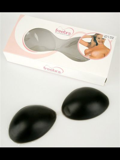 Силиконовый бюстгальтер невидимка freebra, черного цвета