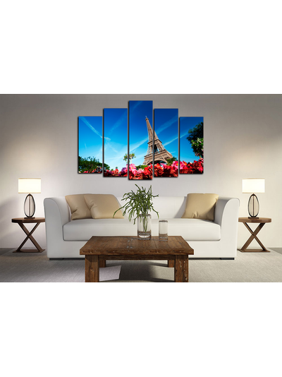 Модульная картина "Небо Парижа"