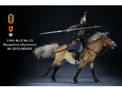 Монгольский конь (Лошадь) в динамичной позе - Коллекционная ФИГУРКА 1/6 scale animal model No.33:Mongolica (dynamic posture) (Mr.Z033-MD002) - Mr.Z