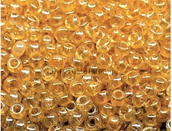 БИСЕР PRECIOSA 10/0 - 50г - 48013 ПРОЗРАЧНЫЙ БЛЕСТЯЩИЙ ЖЁЛТЫЙ