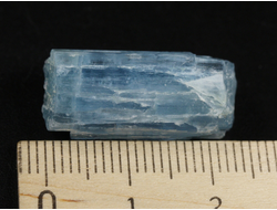 Берилл голубой (Аквамарин), кристалл, Россия, Забайкалье (24*11*11 мм, 5,5 г) №37865