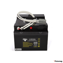 Литиевый тяговый аккумулятор RuTrike (18650 MnCoNi) 60V32A/H