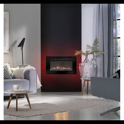 Линейный электроочаг Alpha Log