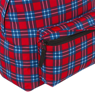 Рюкзак BRAUBERG, универсальный, сити-формат, "Шотландская клетка", 20 литров, 41х32х14 см, 228861