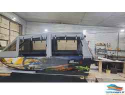 BOATCOVER PVC 320 - (транспортировочные, носовые, стояночные тенты) шир. 250 см.  серый