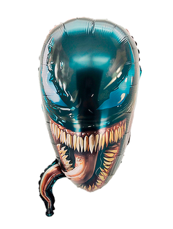 Фольгированный шар с гелием "Веном"