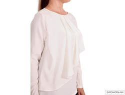 Блузка белая Бина-F (Акция)