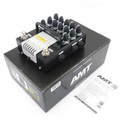 AMT Bass Crunch BC-1 - двухканальный JFET-предусилитель для бас гитары [без БП]
