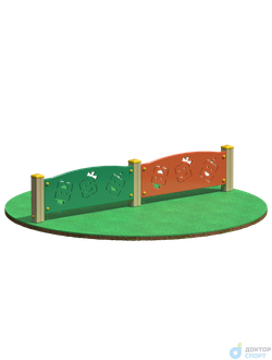 Ограждение детское сплошное