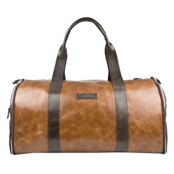 Кожаный портплед / дорожная сумка Torino Premium 
cog/brown (арт. 4037-03)