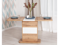 Стол обеденный SMART Дуб Вотан/Белый