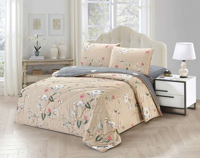 Постельное белье с одеялом TANGO Primavera сатин-твил полутороспальное 150x200x1 180x230x1 50x70x1 70x70x1 W100-51