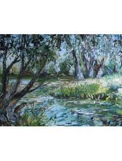 Пейзаж Пруд в Измайловском парке Круглова Светлана