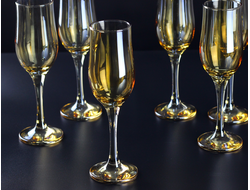 Бокал для шампанского "мед"