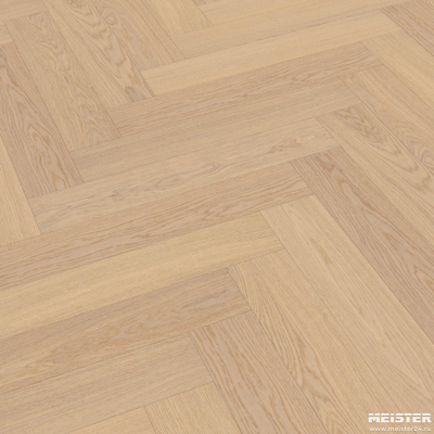 Паркетная доска Meister Дуб Гармония Чистый 8583 PS500R