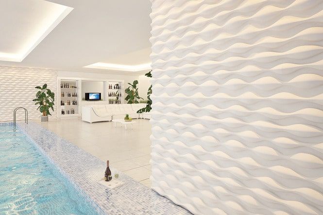 использование гипсовых панелей во влажной среде