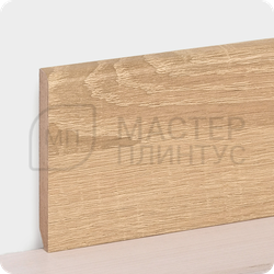 Плинтус МДФ в ламинированной пленке TeckWood 80х10мм. Дуб сондерс