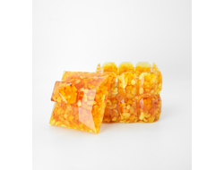 Шкатулка "Царская" с белым янтарем