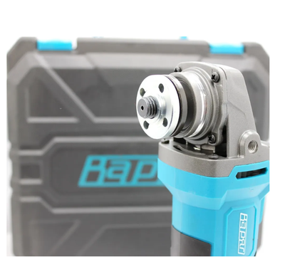 Угловая шлифмашина аккумуляторная Варяг МШУ-126 (БЕСЩЕТОЧНАЯ, кейс, без АКБ, без ЗУ)