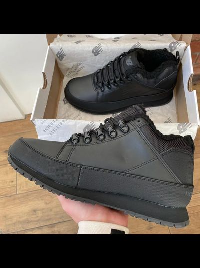 New Balance 754 Black с мехом