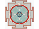 Алмазная мозаика с 5Д элементами Svetleela &quot;Янтра  Раху&quot; 30*30\40*40 см